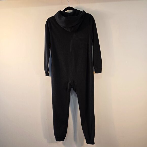 Cat & Jack Unisex Halloween Skeleton One Piece Fleece Sleeper Sz Large 10/12 - Picture 3 of 6